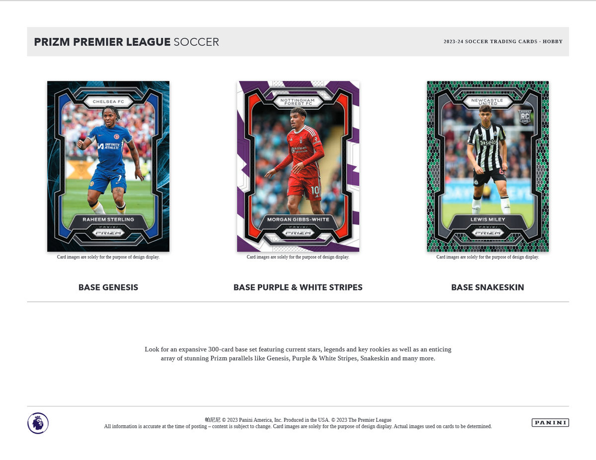 2023-24 Panini Prizm Premier League Soccer Hobby Box